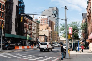 Bowery içinde East Village, New York City sokak görünümü
