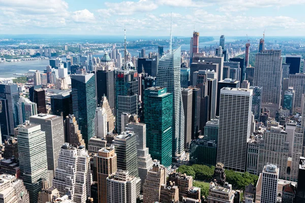 Vista aérea de Nueva York desde Empire State Building — Foto de Stock