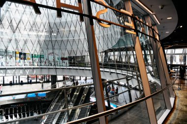 New York 'taki Fulton Merkezi' nin iç mekanı.