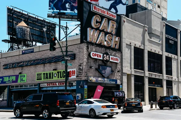Lavado de coches en el lado oeste de Nueva York —  Fotos de Stock