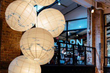 New York'taki Chelsea pazarının iç görünüm