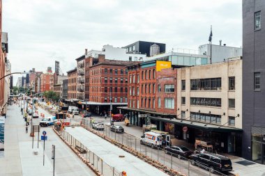 New York'ta Chelsea'de Meatpacking District'te