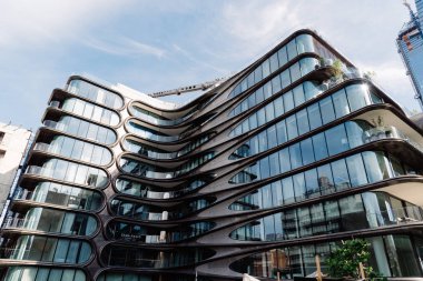 New York'ta Zaha Hadid tarafından tasarlanmış Modern konut bina 