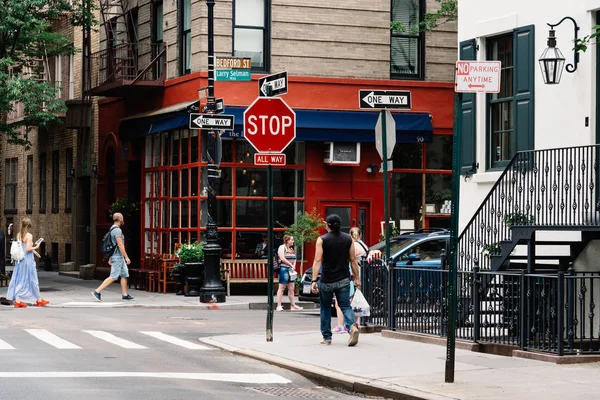 Amis appartement à la télévision américaine sitcom à New York — Photo