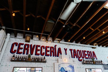 Greenwich Village NYC pitoresk Meksika restoranı