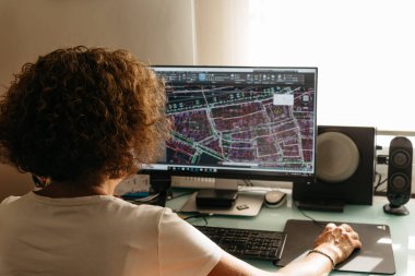 Çizim bina tasarımı cad yazılımı ile Mimar