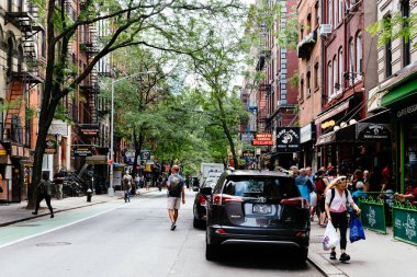 Mağazalar ve iş Macdougal sokak, Nyc