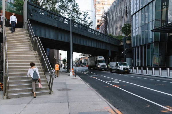Hoge lijn greenway in New York City — Stockfoto