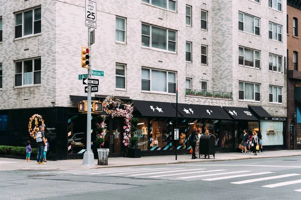 Розкішному магазині у верхньому Іст-Сайді Манхеттена — стокове фото