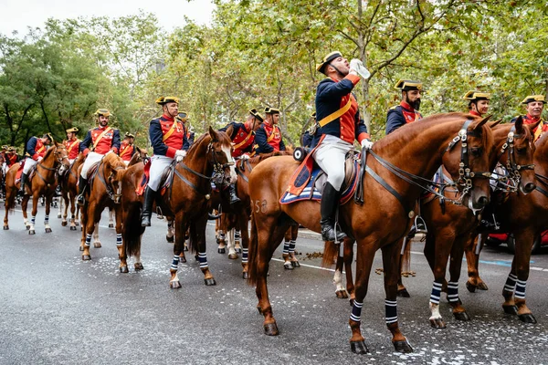 Spanish National Day Army Parade in Madrid — Stock Photo, Image