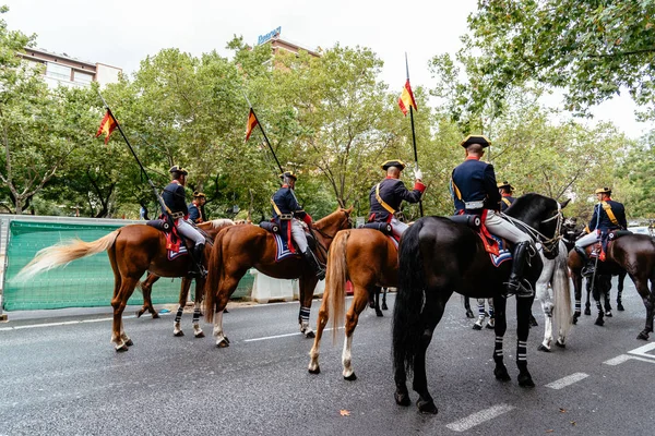 Spanish National Day Army Parade in Madrid — Stock Photo, Image