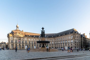 Place de la bourse Bordeaux, Fransa