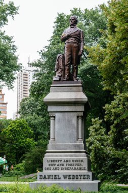 Bir bulutlu gün New York'taki Central Park