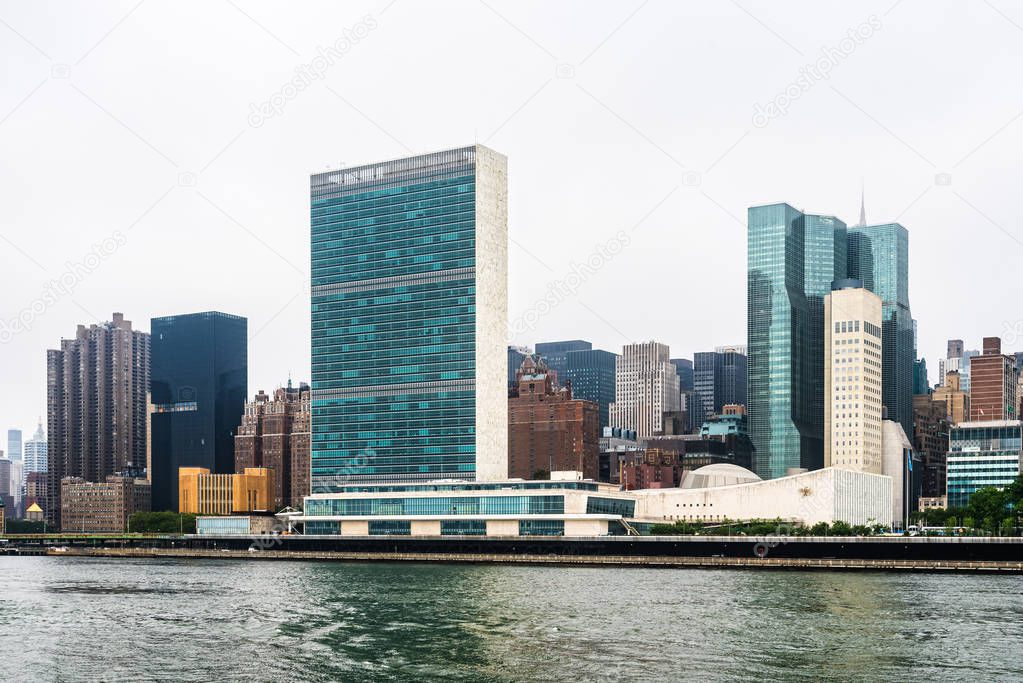 Skyline of Midtown of New York City