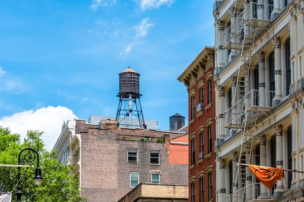 Typiska byggnader i Soho i New York — Stockfoto