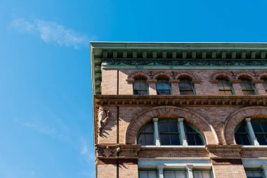 Eski Sanayi New York'ta bina düşük açılı görünüş