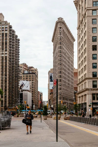 Flatiron Building in Madison Square in New York — Stockfoto