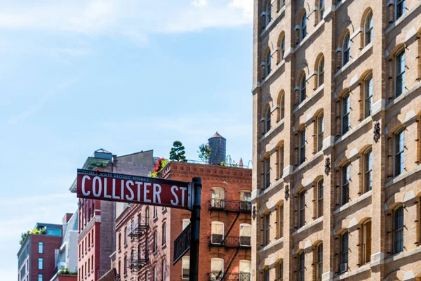 Lyxiga lägenhetsbyggnader i Tribeca i New York — Stockfoto