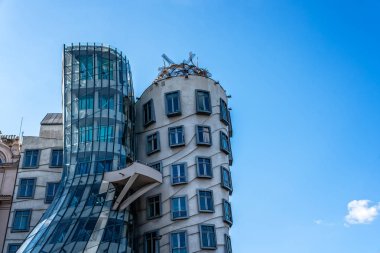 Dans eden ev ofis binası Prag, Çek Cumhuriyeti