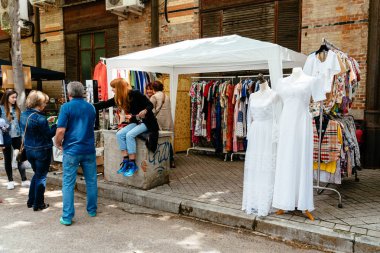 Madrid Demiryolu Müzesi 'ndeki bit pazarı, Mercado de Motores