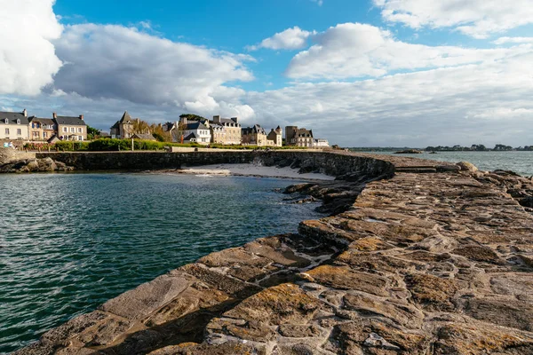 Scenic view of the waterfront of Roscoff — Stock Photo, Image