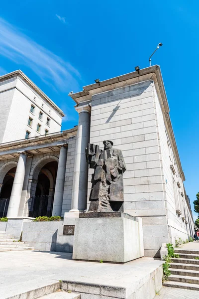 Nuevos Ministerios es un complejo de gobierno en el centro de Madrid — Foto de Stock