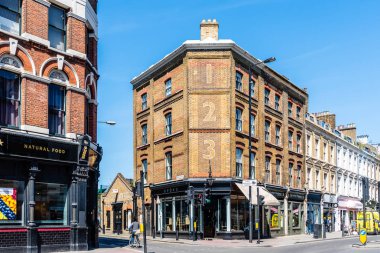 Brick Lane sokak sahnesi, Shoreditch, Londra
