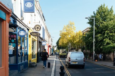 Londra 'da Notting Hill manzaralı manzara