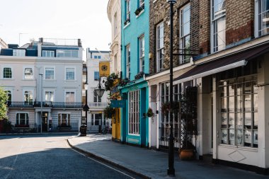 Londra 'da Notting Hill manzaralı manzara