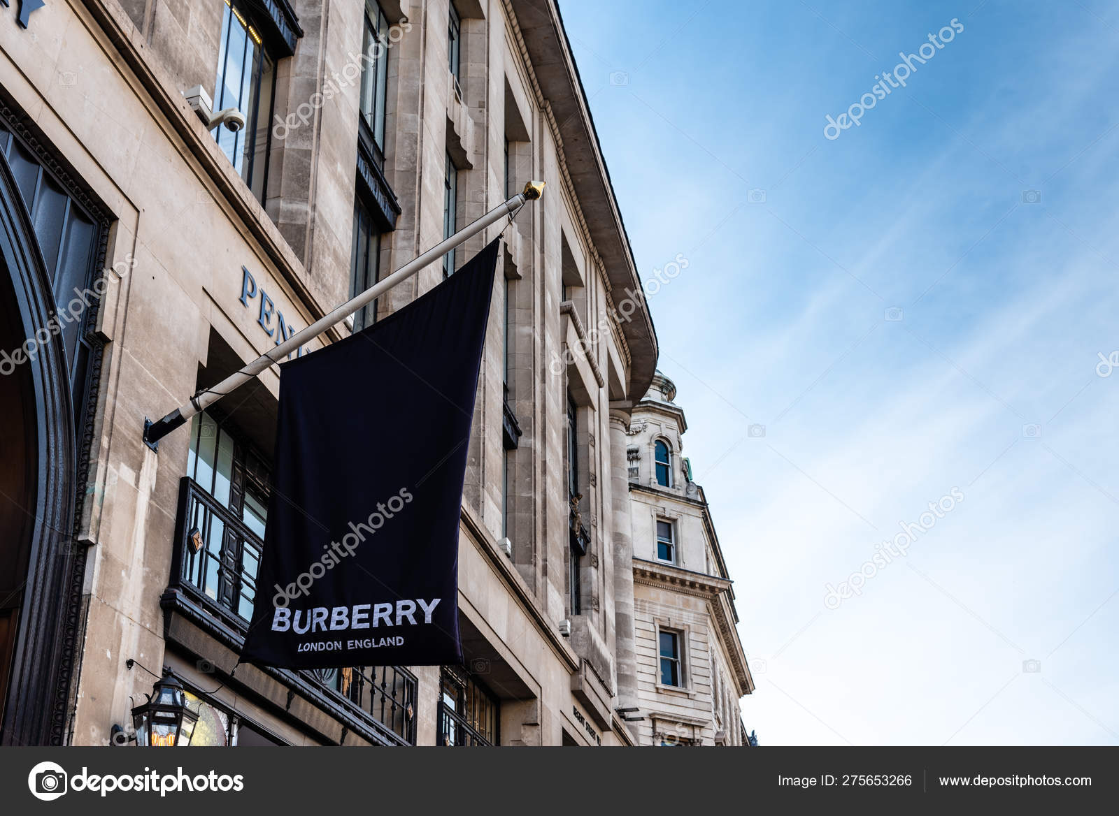 burberry stock london