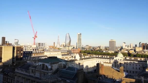 Lapso de tempo da arquitectura da cidade de Londres — Vídeo de Stock