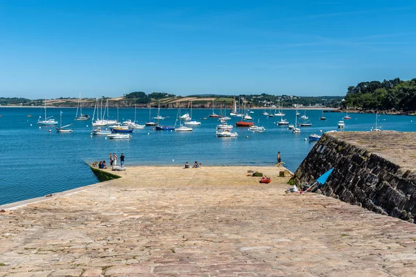 Rybářský přístav Douarnenez v Bretani — Stock fotografie