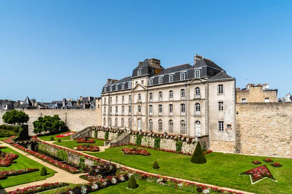 Widok na Chateau de lhermine w Vannes — Zdjęcie stockowe