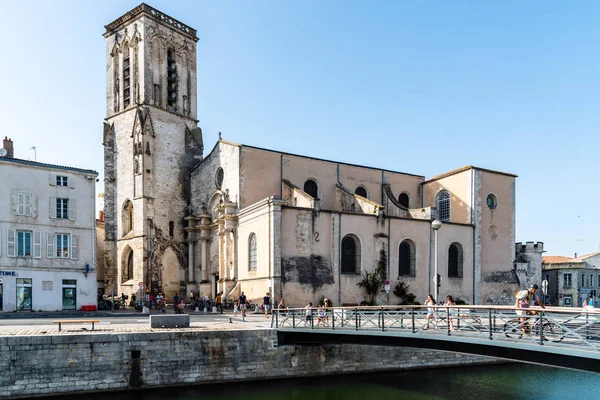 Stary port w La Rochelle we Francji — Zdjęcie stockowe