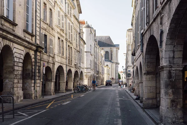 Stare miasto w La Rochelle we Francji — Zdjęcie stockowe