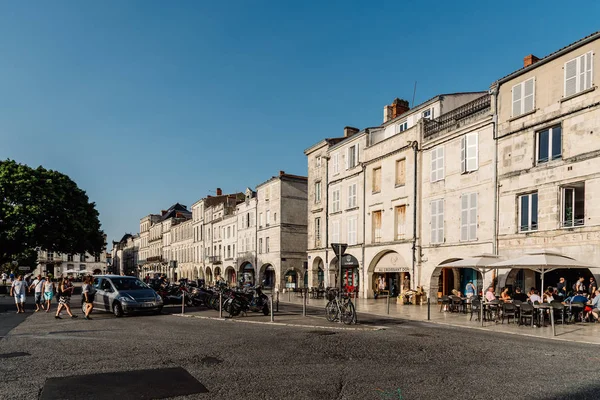 Stare miasto w La Rochelle we Francji — Zdjęcie stockowe