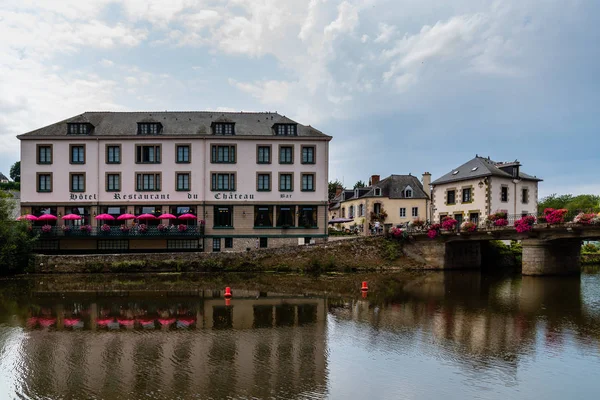 Uitzicht op de rivier van Josseline in Bretagne — Stockfoto