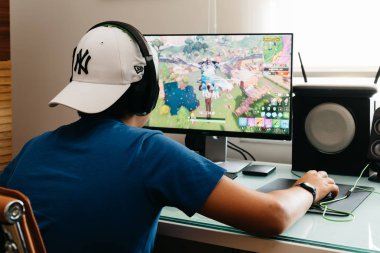 Genç Fortnite Pc video oyunu