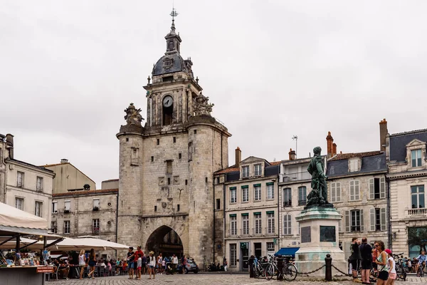 A régi kikötő La Rochelle Franciaországban — Stock Fotó