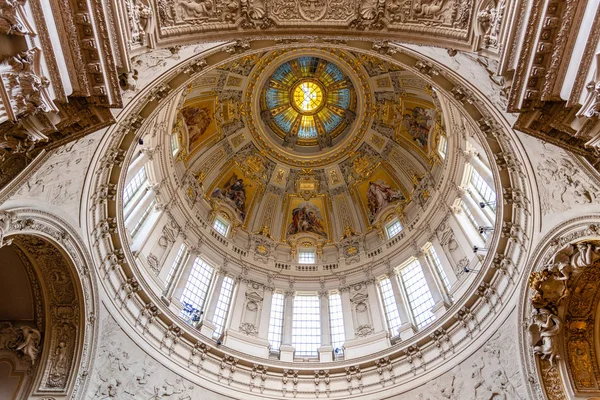 Vista interna della cupola della Cattedrale di Berlino — Foto Stock