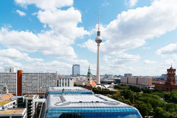 Pohled na Berlín z katedrály — Stock fotografie