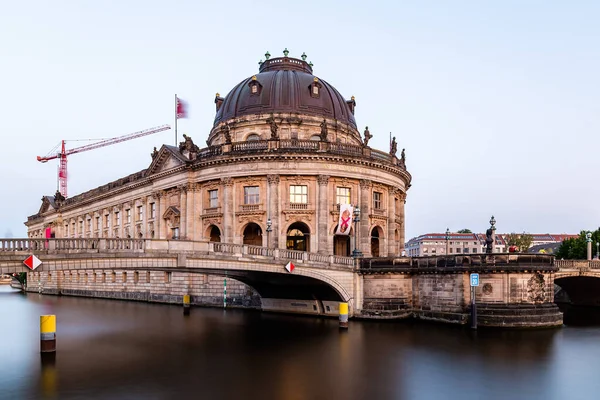 Vista panorámica del río Spree y la Isla de los Museos en Berlín — Foto de Stock