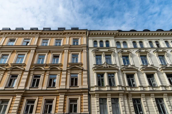 Edificios residenciales en el centro de Estocolmo — Foto de Stock