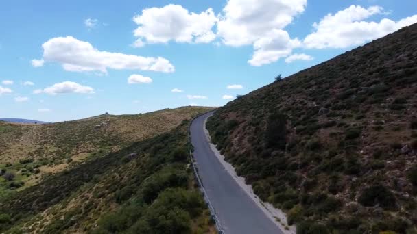 Drone Footage Chemin De Montagne — Video