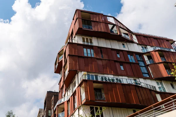 Luxury new residential buildings in HafenCity Area of Hamburg — Stock Photo, Image