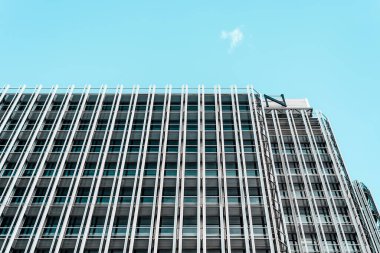 Madrid 'in AZCA iş alanındaki modern ofis binaları