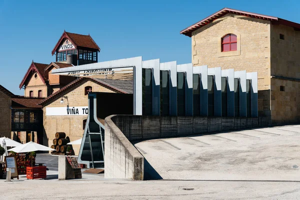 Tondonia Winery Pavilion av Zaha Hadid arkitekter i Haro — Stockfoto