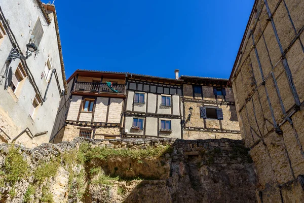 Scénický pohled na středověkou vesnici Frias — Stock fotografie