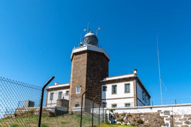 İspanya, Costa da Morte 'deki Finisterre Burnu.