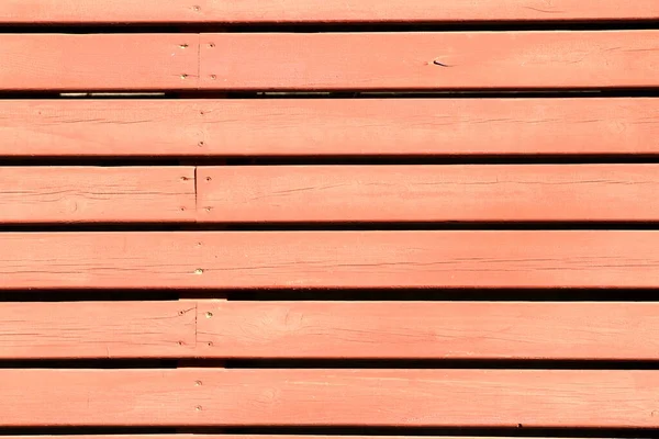 Textuur Van Hout Roze Geschilderd Onder Zon — Stockfoto